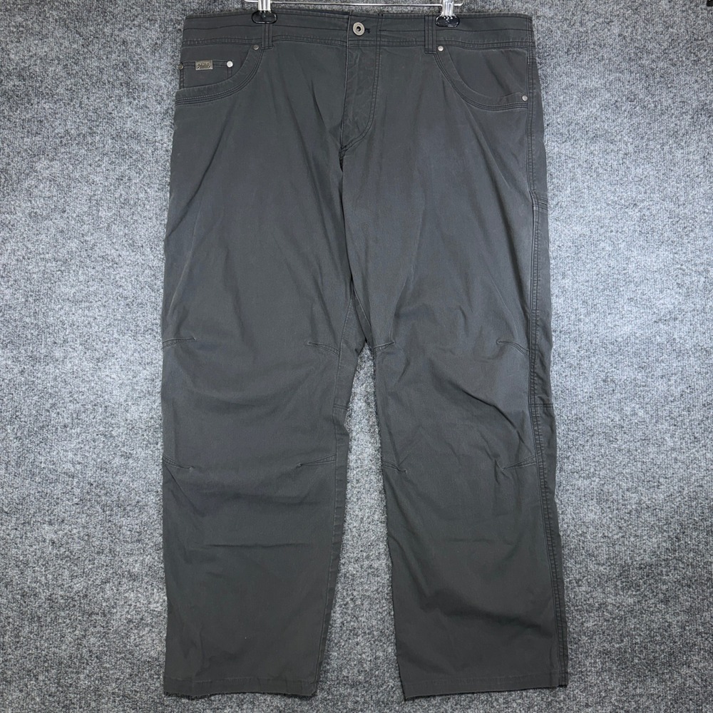 KUHL Revolvr Pants Mens 42x30 Gray Uberkuhl Stretch Hiking Outdoor 5-Pocket